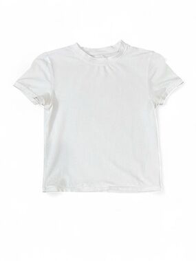Classic White Short-Sleeve Tee - Unbranded